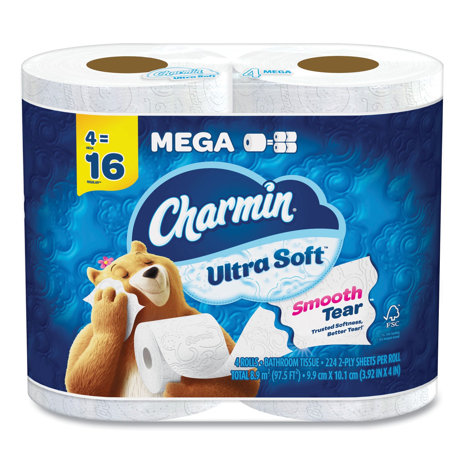 ultra-soft-bathroom-tissue-septic-safe-2-ply-white-224-sheets-roll-4-rolls-pack-6-packs-carton_pgc01517ct - 1