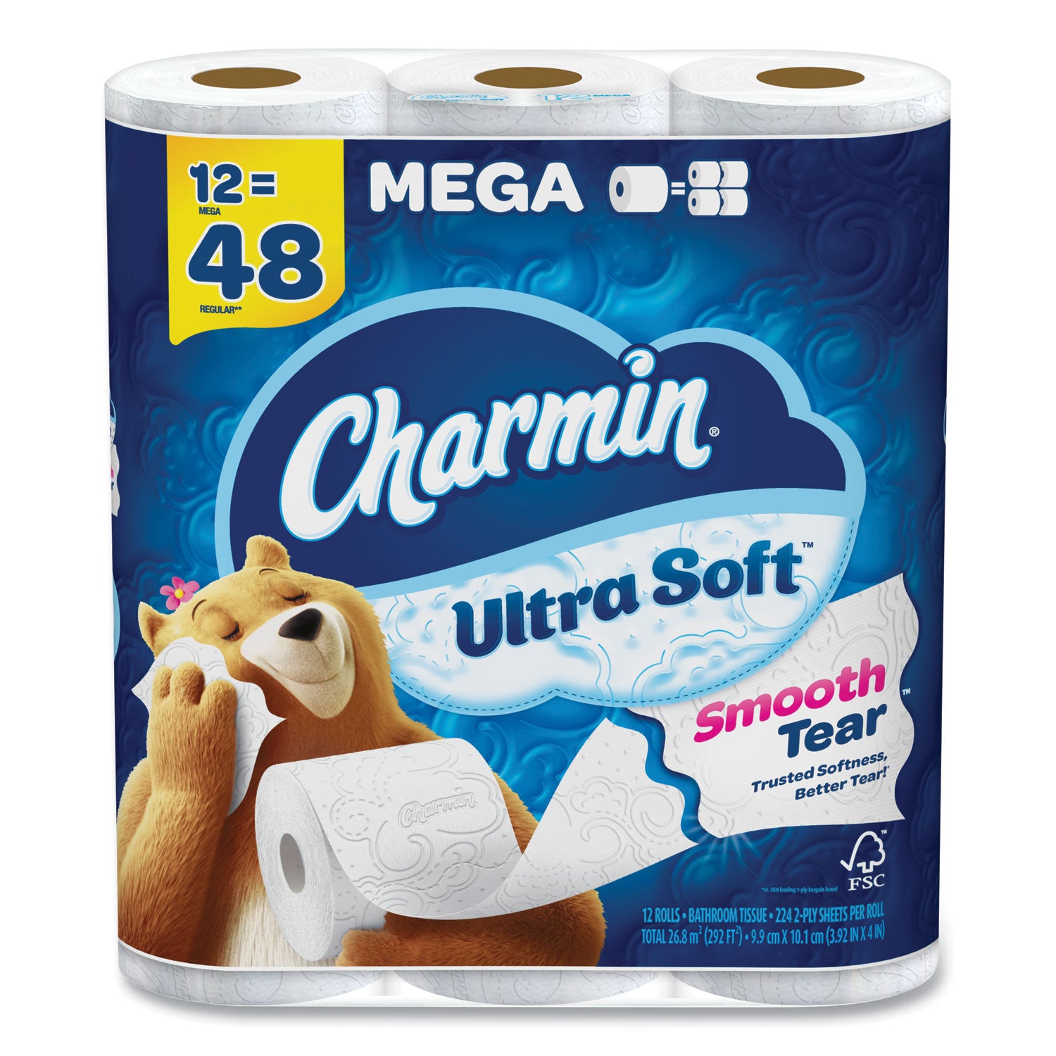 ultra-soft-bathroom-tissue-mega-roll-septic-safe-2-ply-white-224-sheets-roll-12-rolls-pack-4-packs-carton_pgc08813 - 1