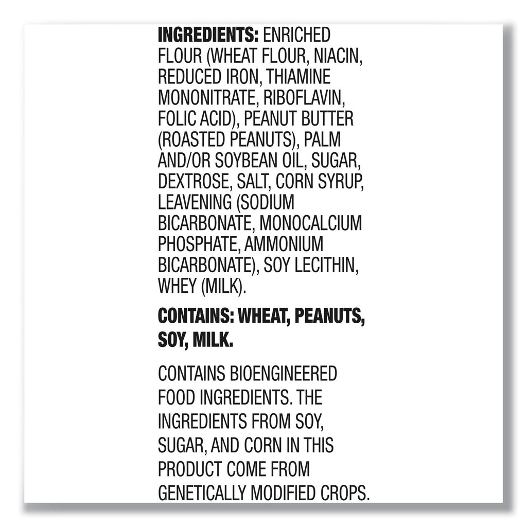 Lance Toasty Peanut Butter Cracker Sandwiches Packs - Individually Wrapped - Peanut Butter - 1 Serving Pack - 24 / Box
