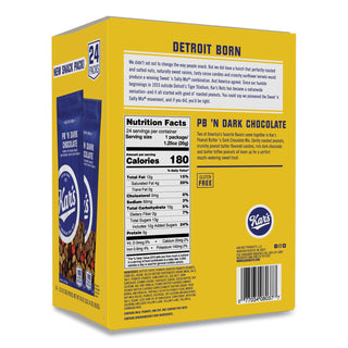Trail Mix, Dark Chocolate/Peanut Butter, 1.25 oz Packet, 24/Box