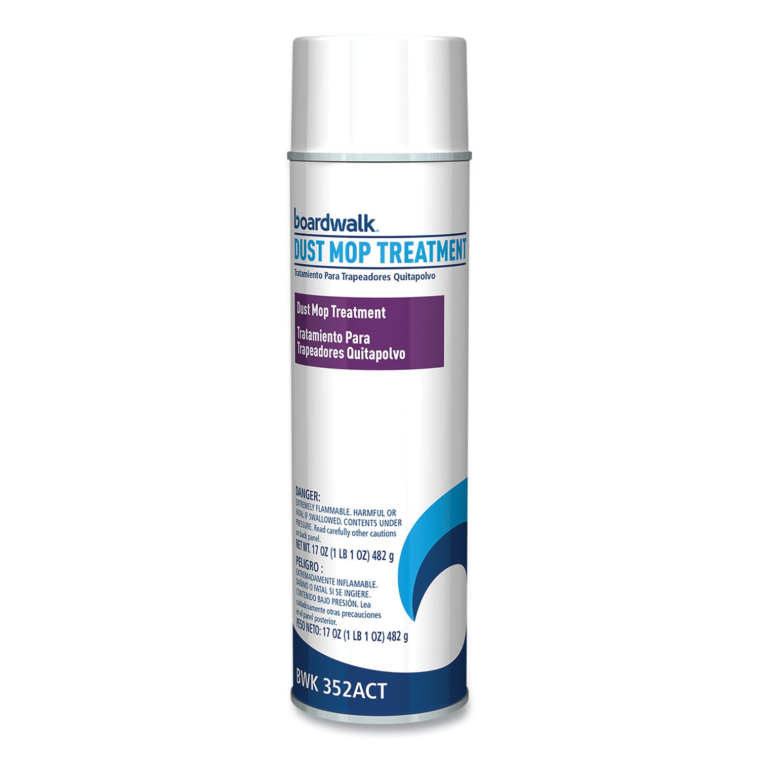 Dust Mop Treatment, Pine Scent, 17 oz Aerosol Spray, 12/Carton