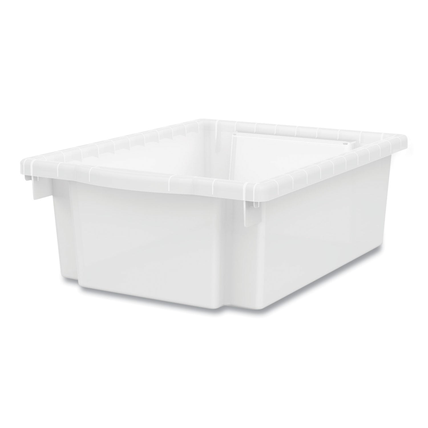 flagship-storage-bins-1-section-1275-x-16-x-6-translucent-white_honhfmbin6 - 3