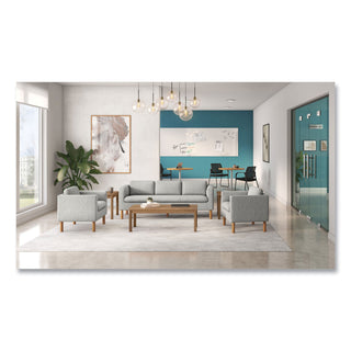 80000 Series Laminate Occasional Coffee Table, Rectangular, 48w x 20d x 16h, Pinnacle