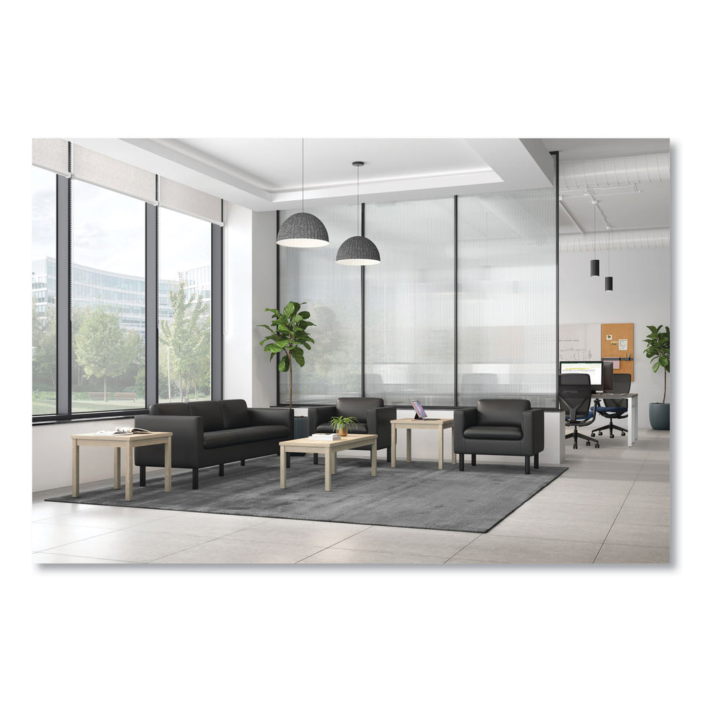 80000 Series Laminate Occasional Corner Table, 24d x 24w x 20h, Kingswood Walnut