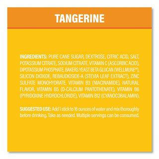 Immune Support, Tangerine, 0.56 oz Packet, 10/Pack, Ships in 1-3 Business Days