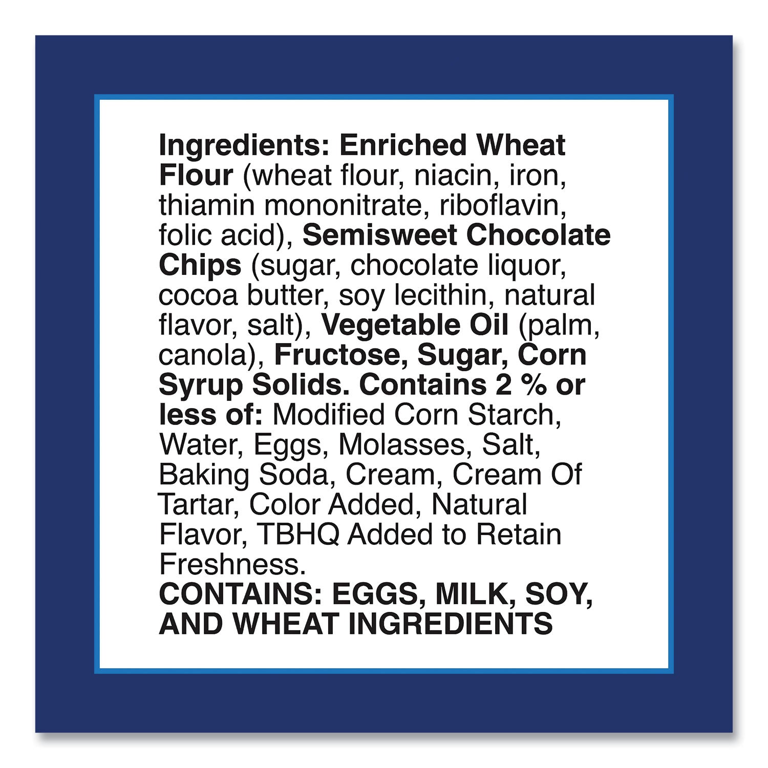 Soft Baked Mini Chocolate Chip Cookies, 1.5 oz Pouch, 28/Pack, Ships in 1-3 Business Days