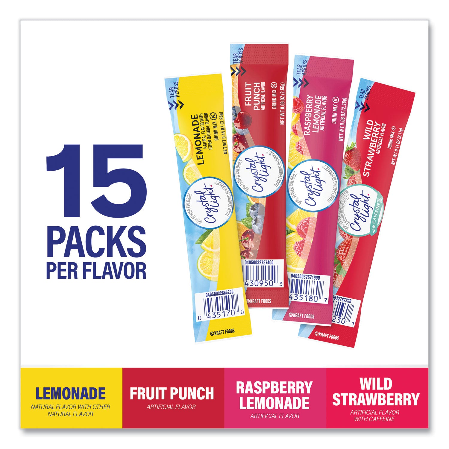 Variety Pack, Assorted Flavors, 60/Pack, Ships in 1-3 Business Days