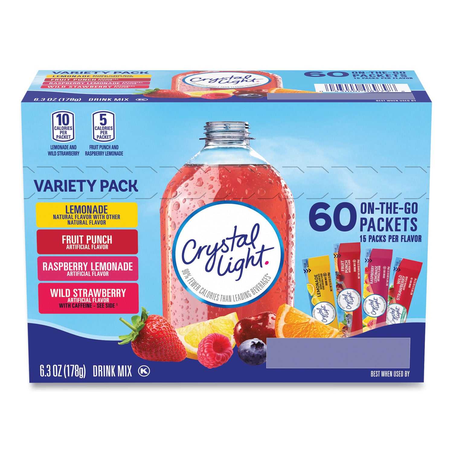 Variety Pack, Assorted Flavors, 60/Pack, Ships in 1-3 Business Days