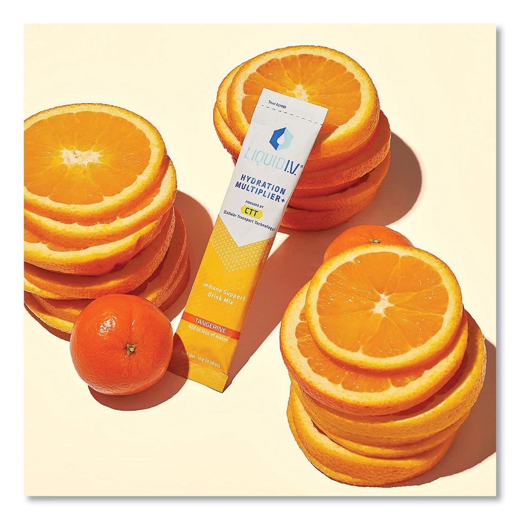 Immune Support, Tangerine, 0.56 oz Packet, 10/Pack, Ships in 1-3 Business Days