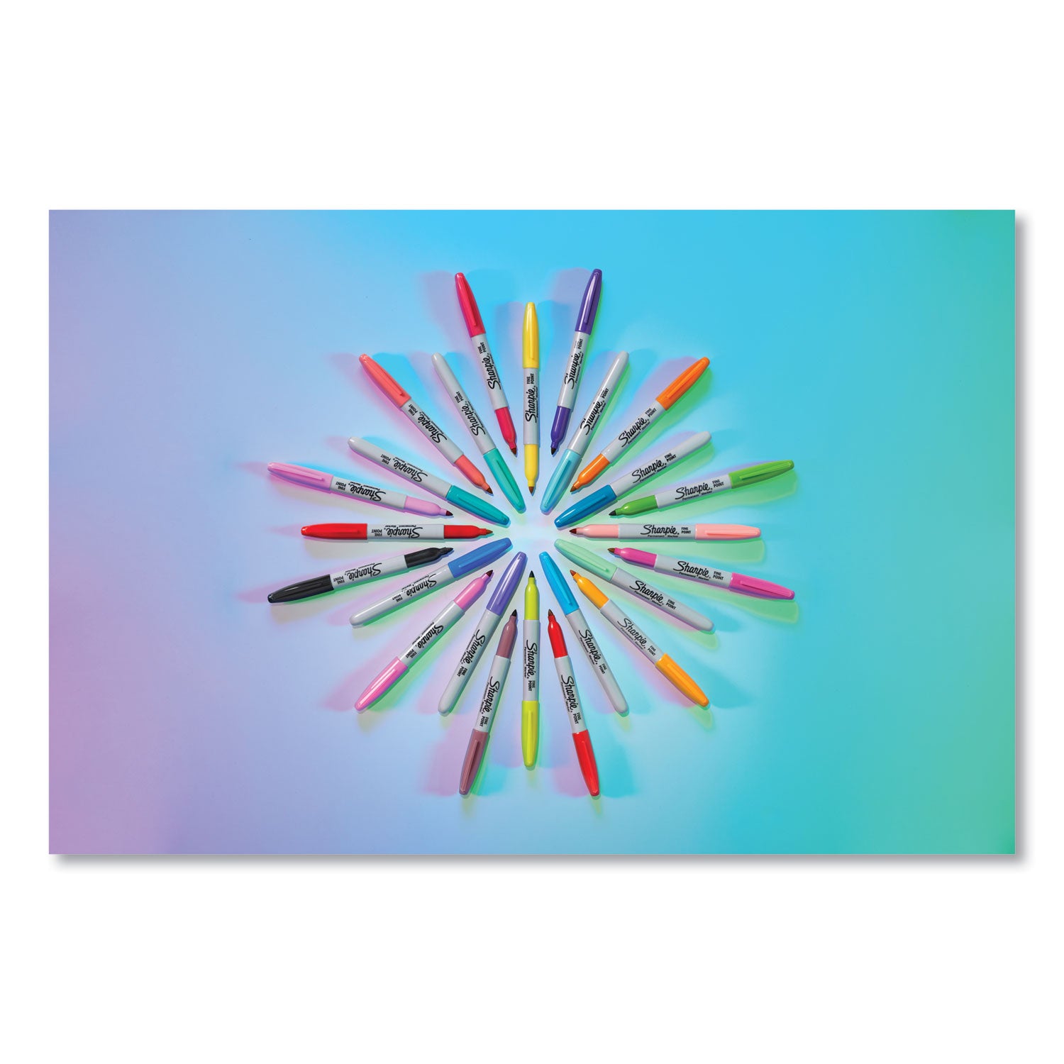 fine-tip-permanent-marker-fine-bullet-tip-assorted-80s-glam-colors-24-pack_san2185229 - 3