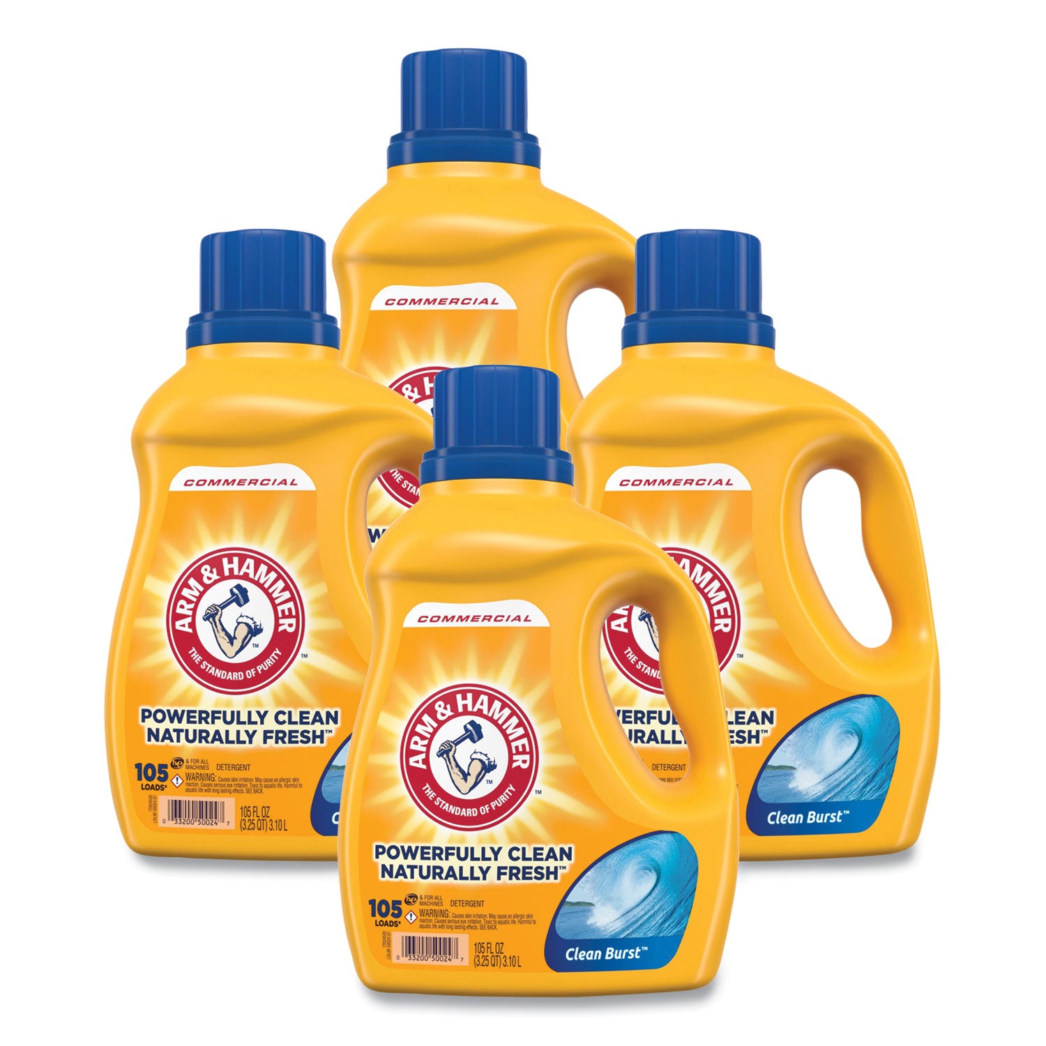 dual-he-clean-burst-liquid-laundry-detergent-105-oz-bottle-4-carton_cdc3320050024 - 1