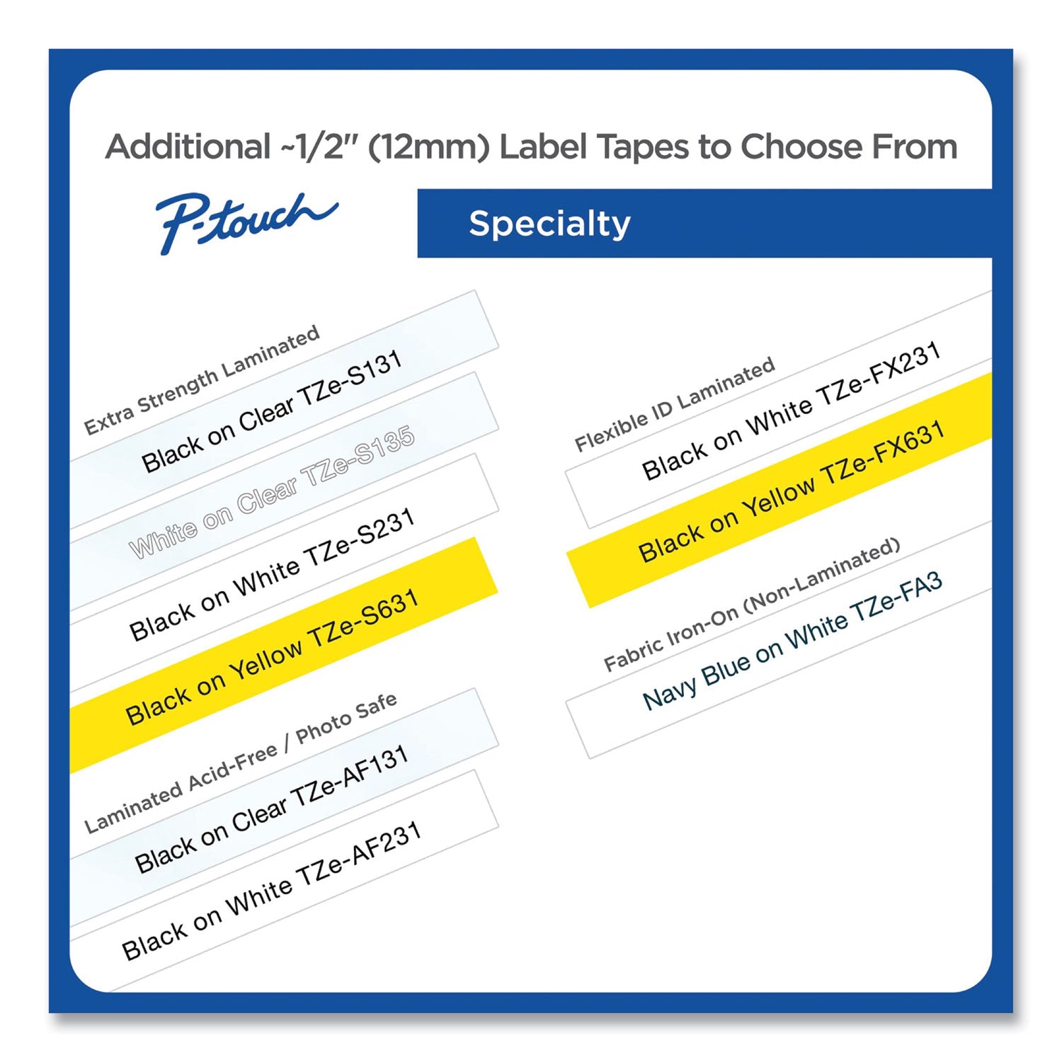tze-series-standard-adhesive-laminated-labeling-tape-05-black-on-white-6-pack_brttze2316pkb - 2