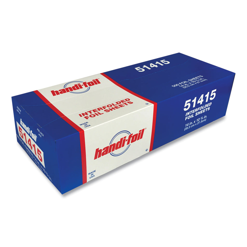 Interfolded Foil Sheets, 14 x 10.75, 6/Carton