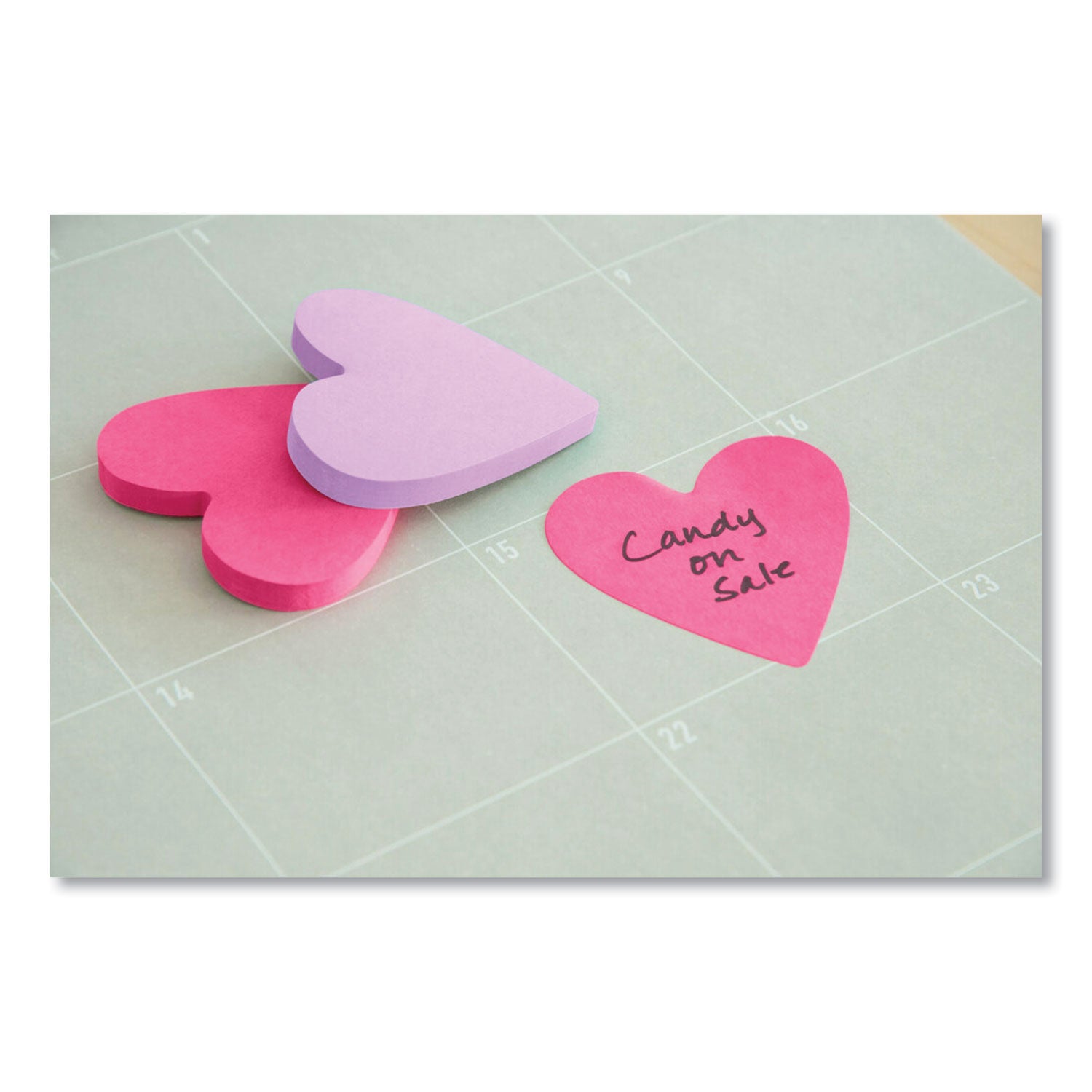 die-cut-heart-shaped-notepads-3-x-3-pink-purple-75-sheets-pad-2-pads-pack_mmm7350hrt - 3