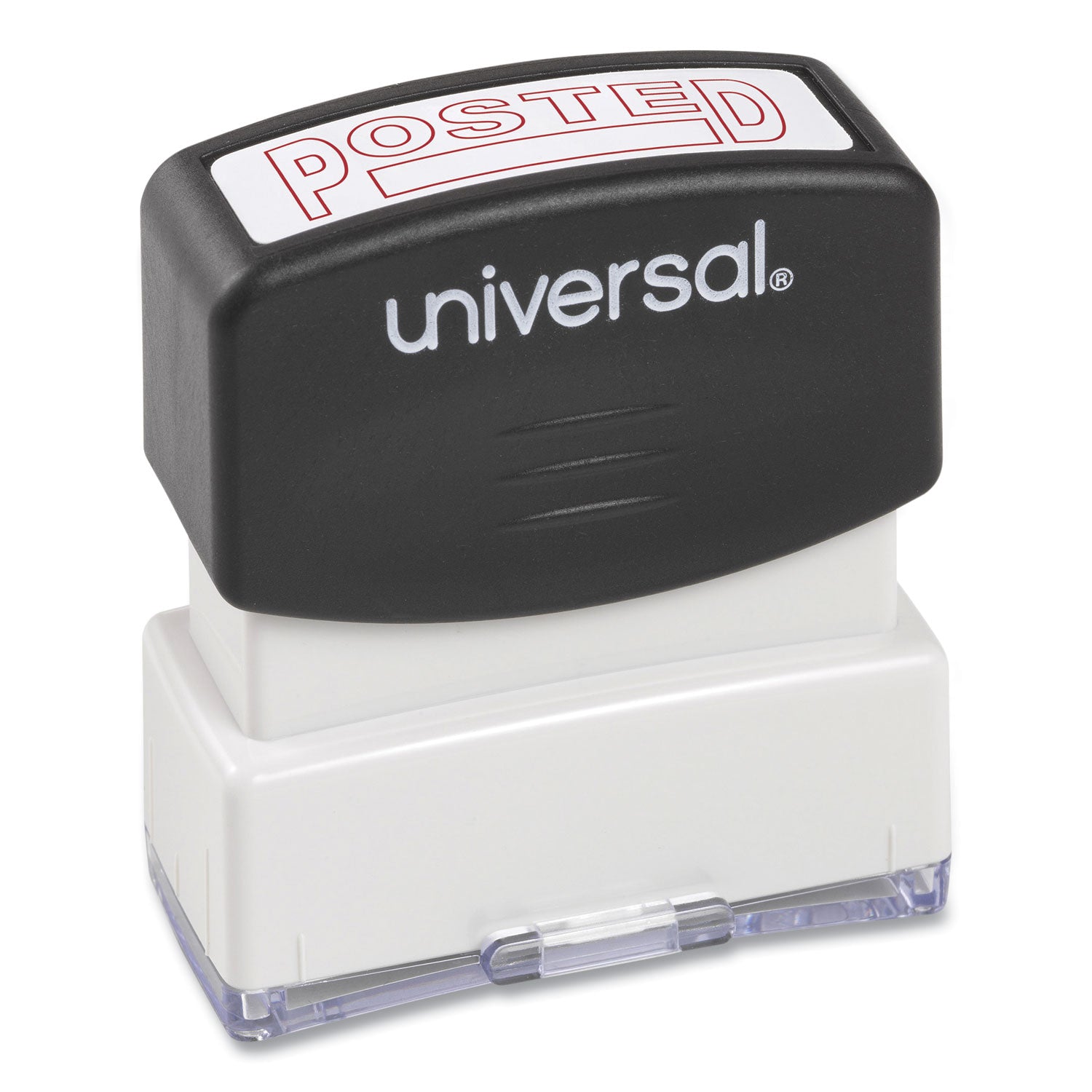 Message Stamp, POSTED, Pre-Inked One-Color, Red - 