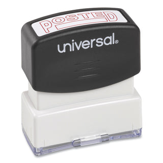 Message Stamp, POSTED, Pre-Inked One-Color, Red