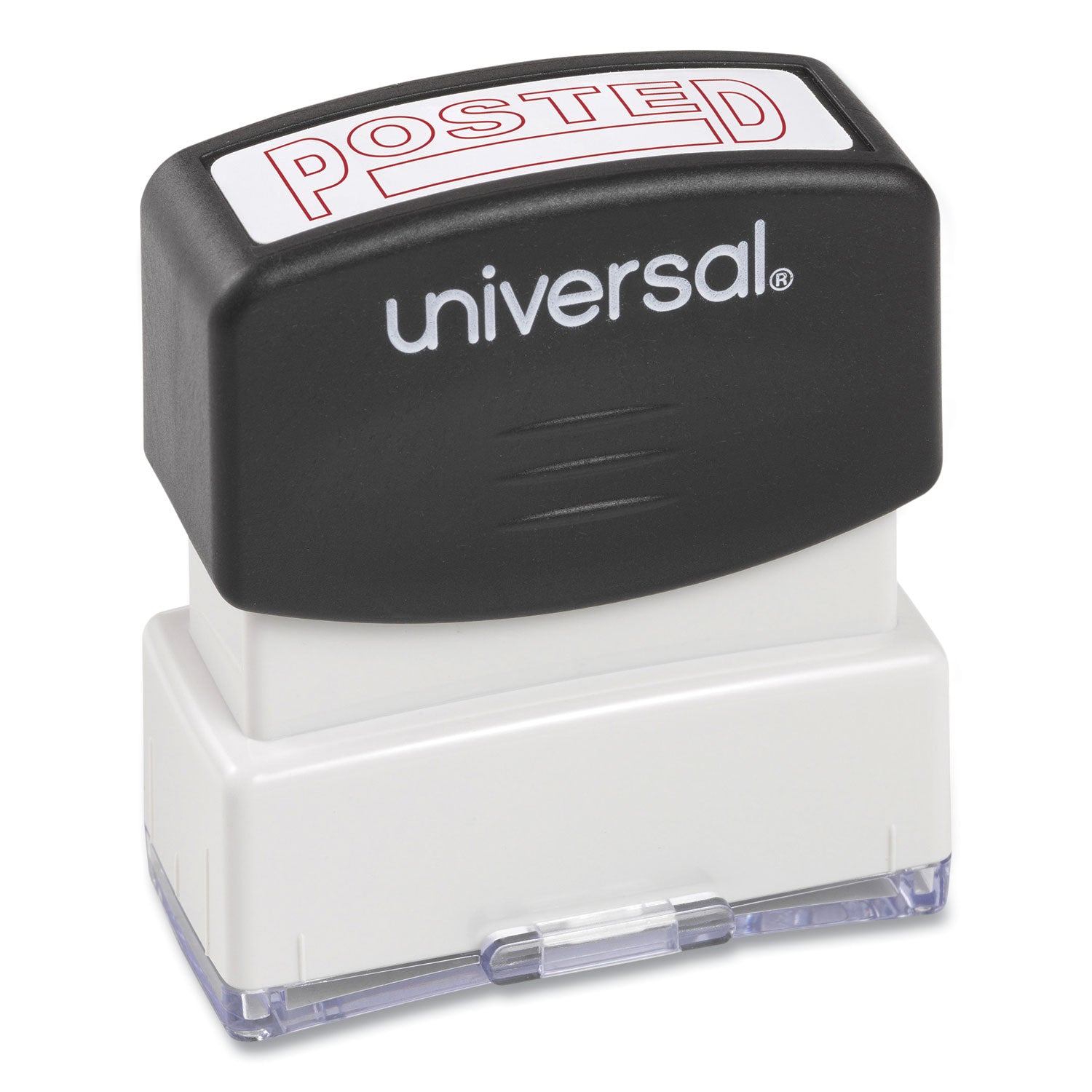 Message Stamp, POSTED, Pre-Inked One-Color, Red