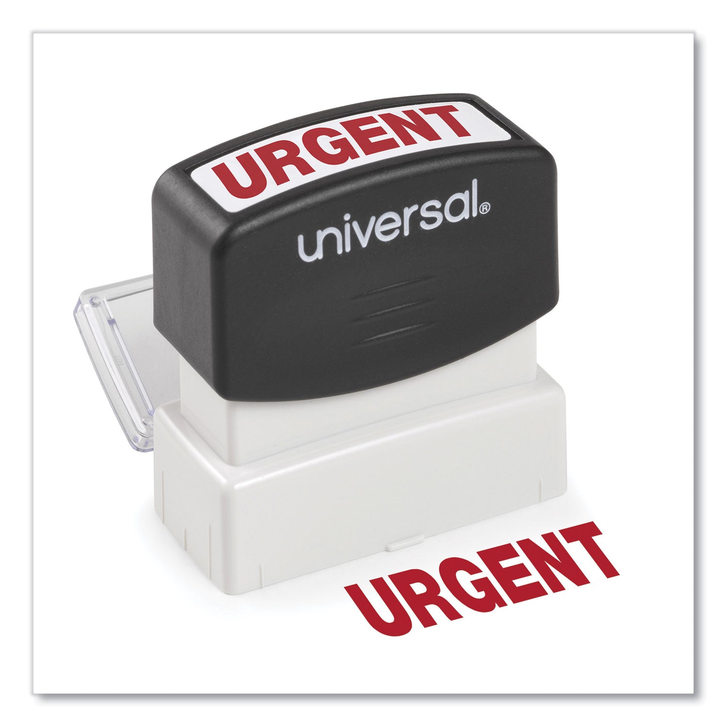 Message Stamp, URGENT, Pre-Inked One-Color, Red - 