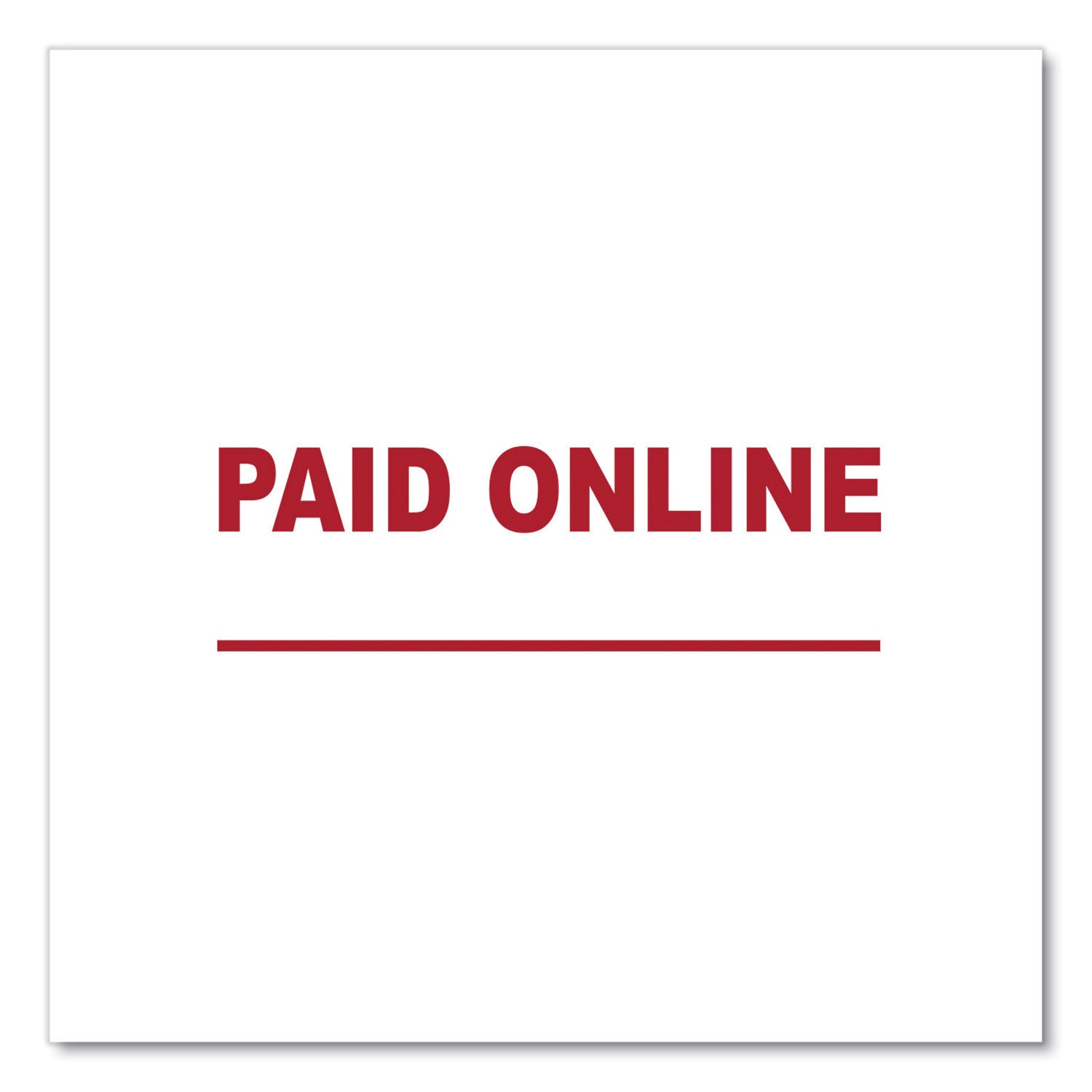 message-stamp-paid-online-pre-inked-one-color-red_unv10156 - 3