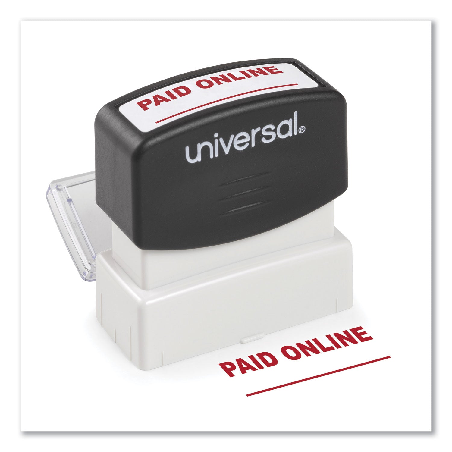 message-stamp-paid-online-pre-inked-one-color-red_unv10156 - 1