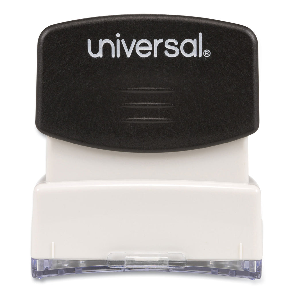 Message Stamp, SCANNED, Pre-Inked One-Color, Blue