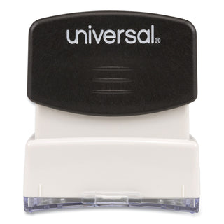 Message Stamp, SCANNED, Pre-Inked One-Color, Blue