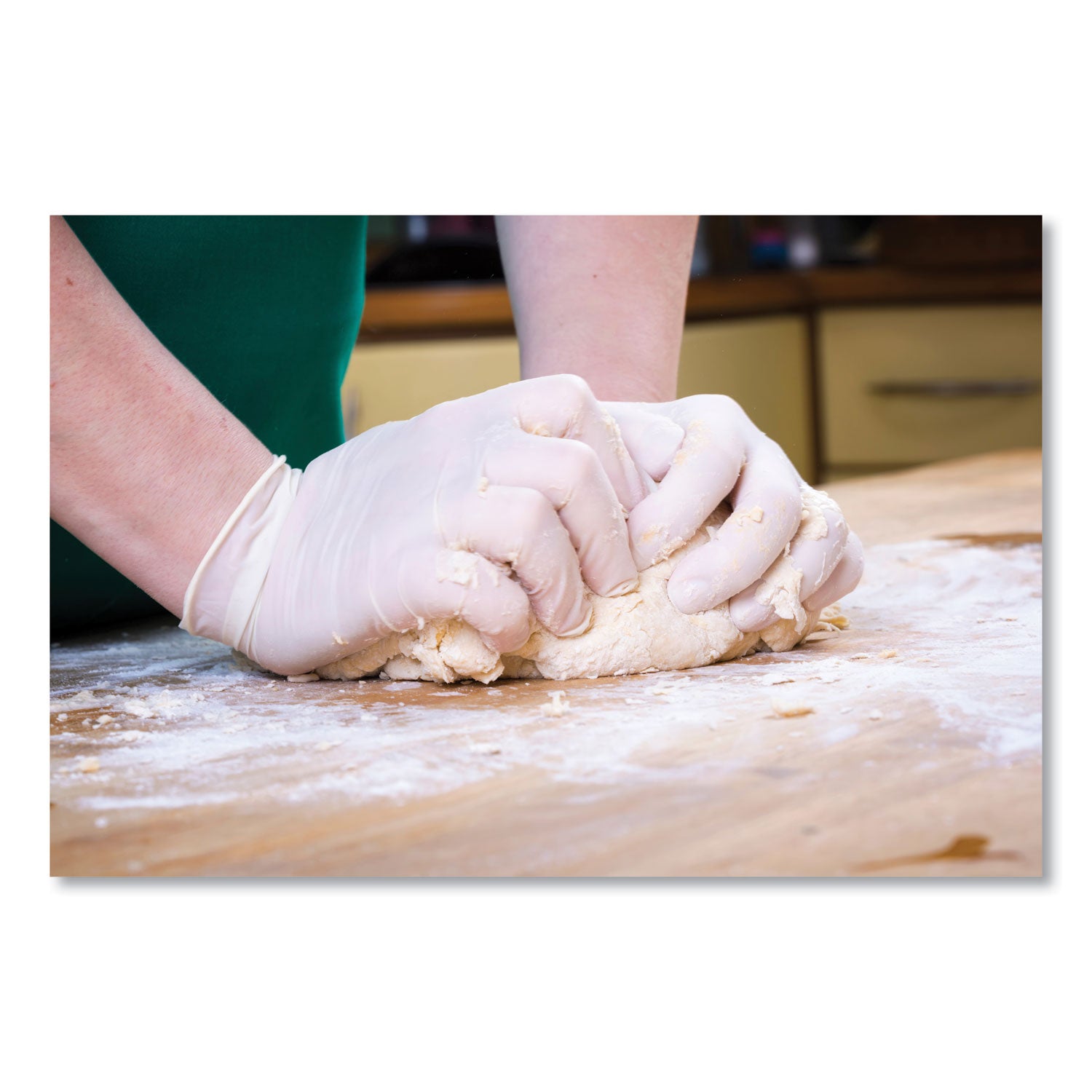 Latex Gloves, Cream, Small, 100/Box, 10 Boxes/Carton
