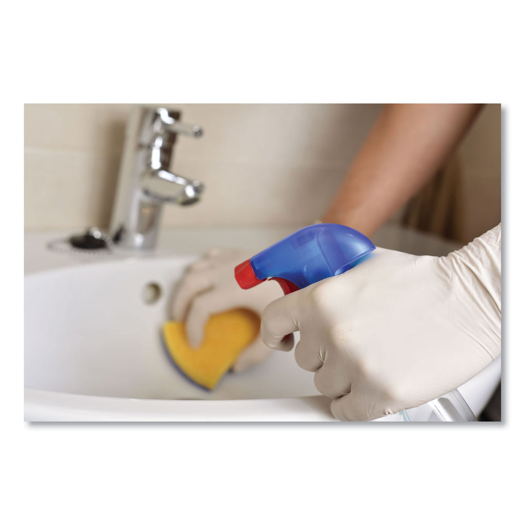 Latex Powdered Gloves, Cream, Large, 100/Box