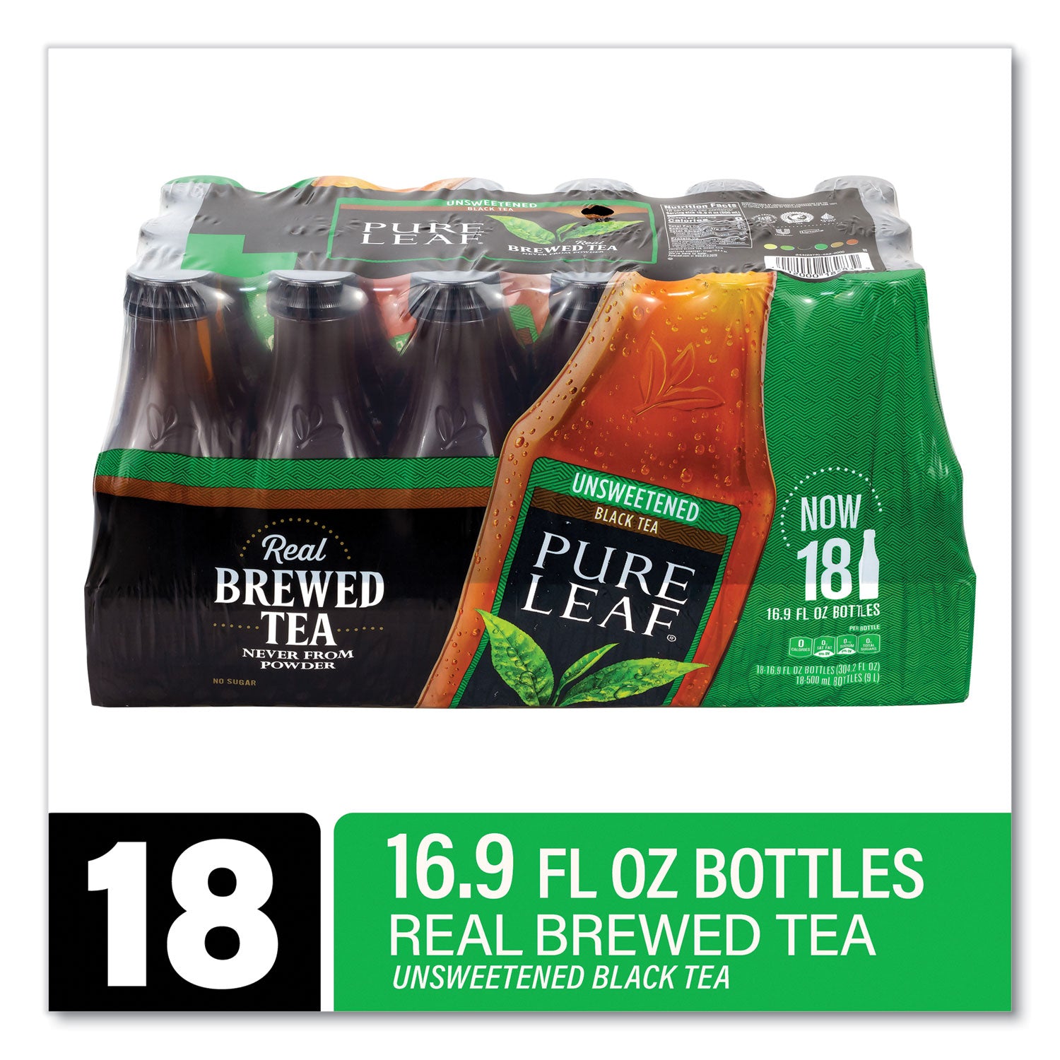 pure-leaf-unsweetened-iced-black-tea-169-oz-bottle-18-carton-ships-in-1-3-business-days_grr22002027 - 2