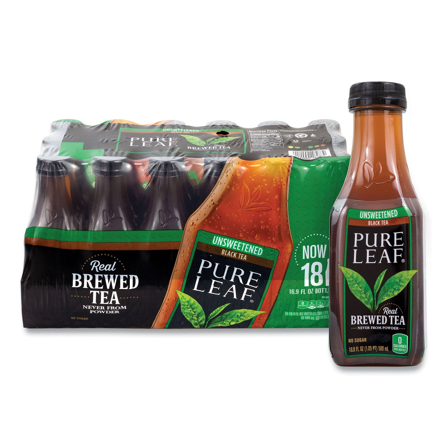pure-leaf-unsweetened-iced-black-tea-169-oz-bottle-18-carton-ships-in-1-3-business-days_grr22002027 - 1