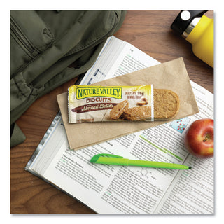 NATURE VALLEY Flavored Biscuits - Almond Butter, Cinnamon - Box - 1.35 oz - 16 / Box