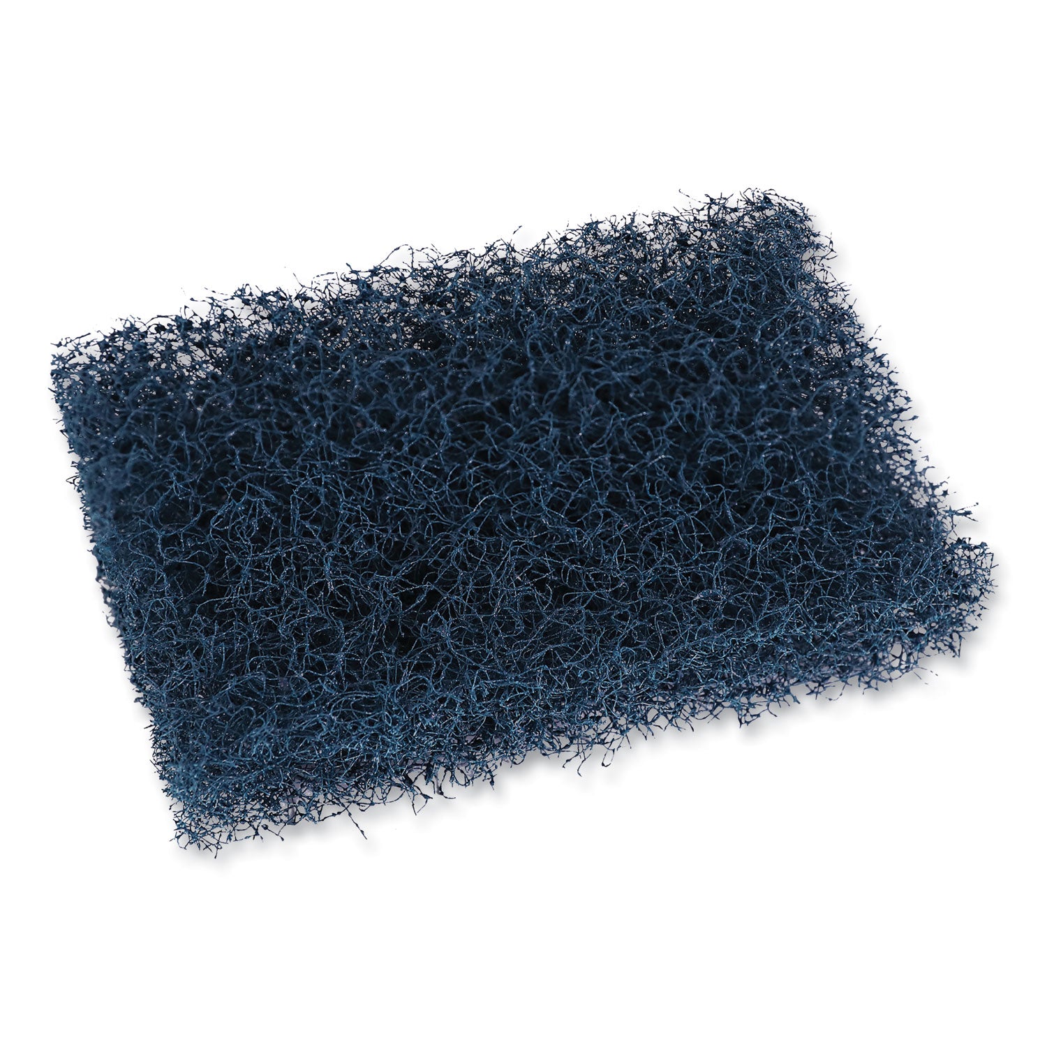 Extra Heavy-Duty Scour Pad, 3.5 x 5, Dark Blue, 20/Carton - 