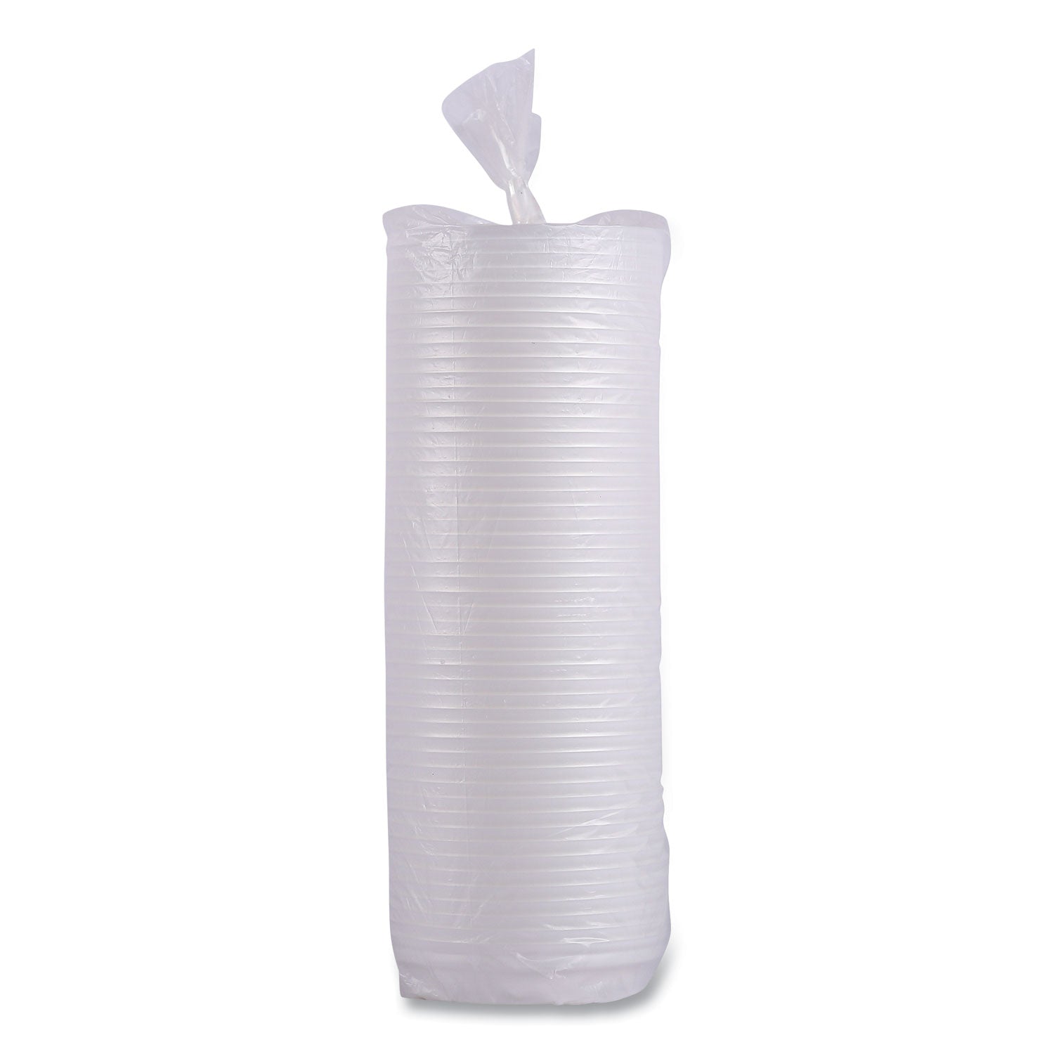 Hot Cup Lids, Fits 8 oz Hot Cups, White, 50/Sleeve, 20 Sleeves/Carton