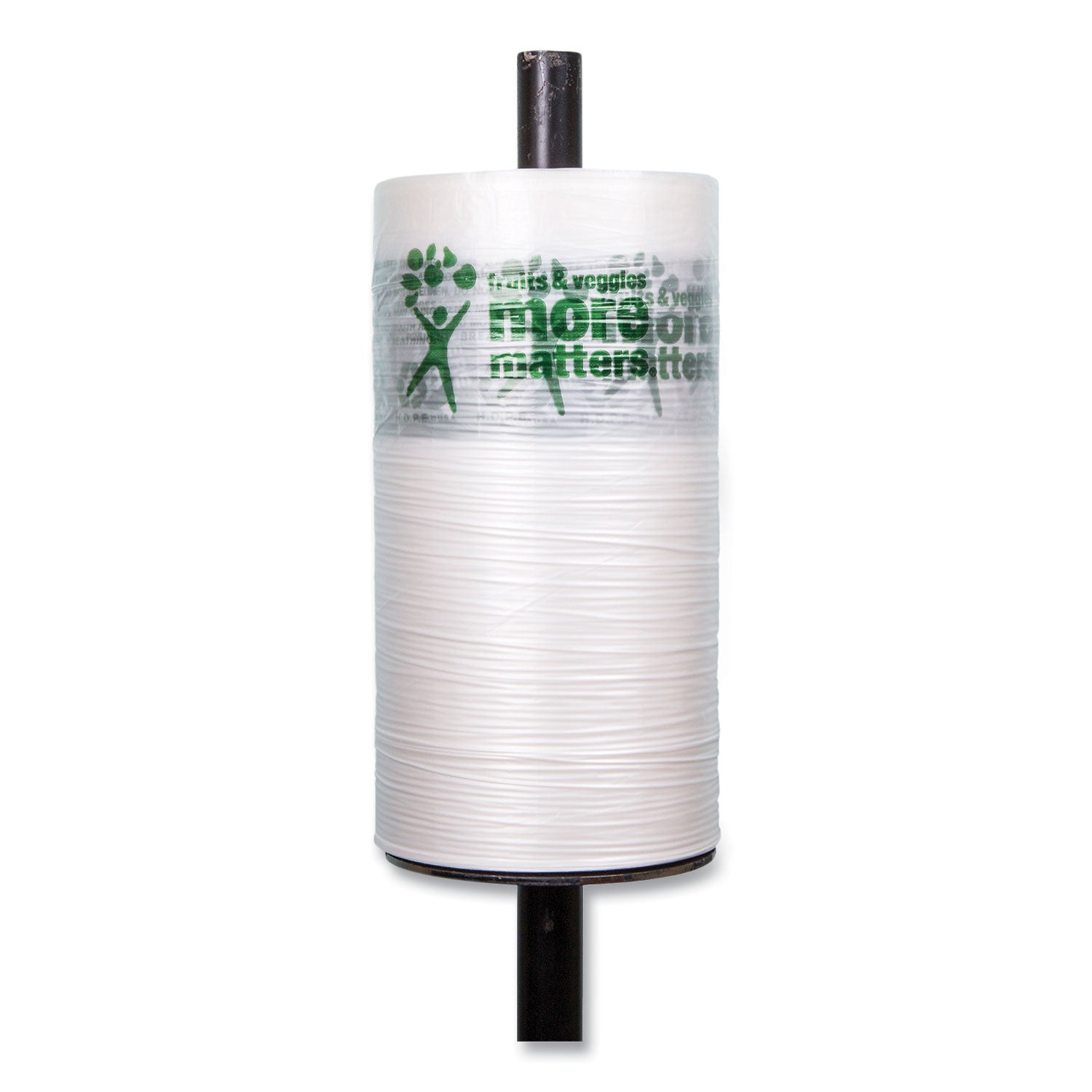 Produce Bags, 9 microns, 10" x 15", Clear, 1,400 Bags/Roll, 4 Rolls/Carton