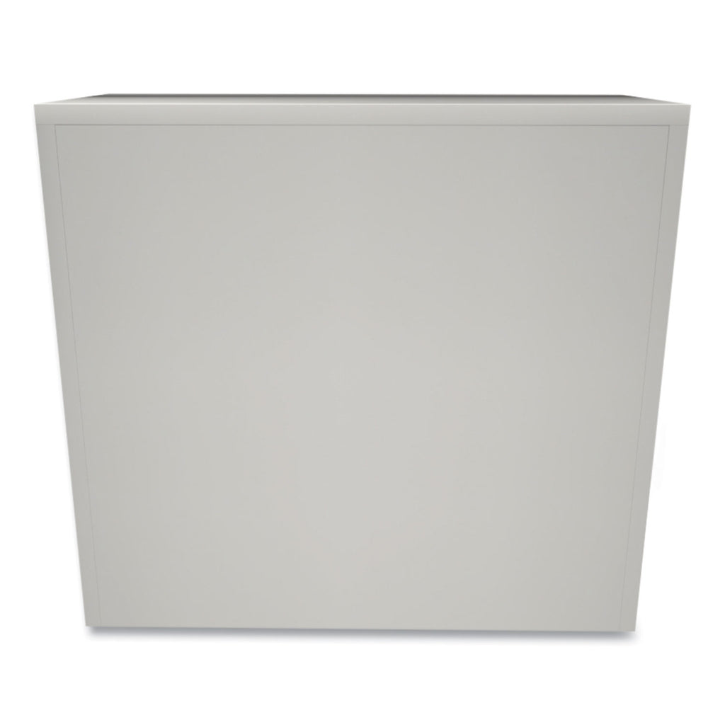 Brigade 600 Series Lateral File, 3 Legal/Letter-Size File Drawers, Light Gray, 42" x 18" x 39.13 - 