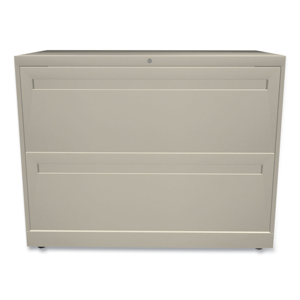 Brigade 700 Series Lateral File, 2 Legal/Letter-Size File Drawers, Putty, 36" x 18" x 28