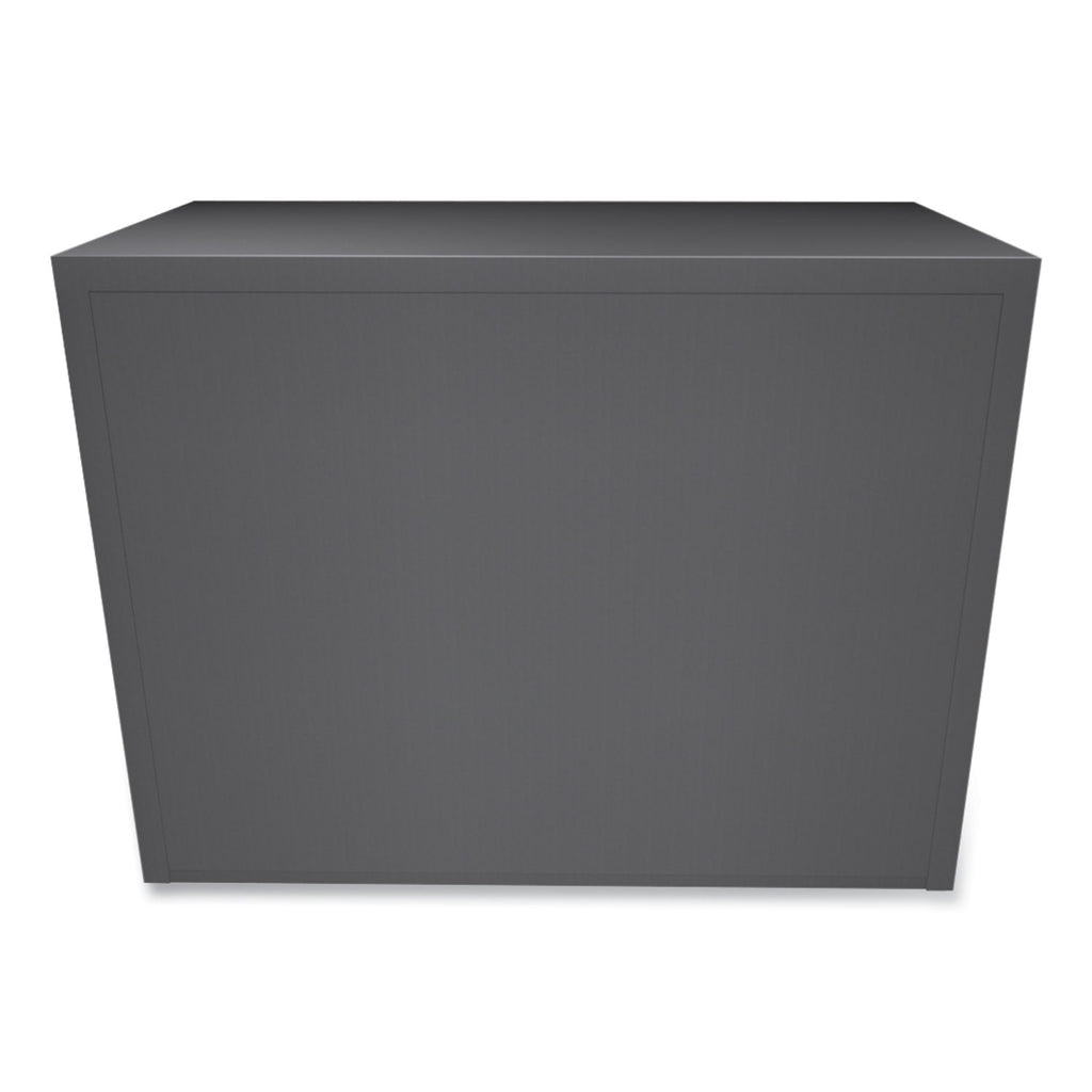 Brigade 700 Series Lateral File, 2 Legal/Letter-Size File Drawers, Charcoal, 36" x 18" x 28 - 