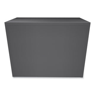 Brigade 700 Series Lateral File, 2 Legal/Letter-Size File Drawers, Charcoal, 36" x 18" x 28 - 
