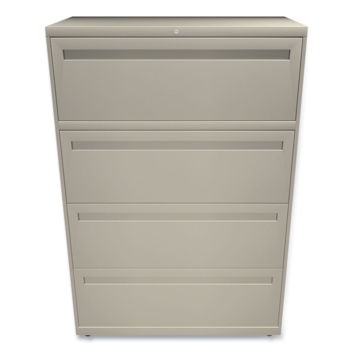 Brigade 700 Series Lateral File, 4 Legal/Letter-Size File Drawers, Putty, 36" x 18" x 52.5 - 