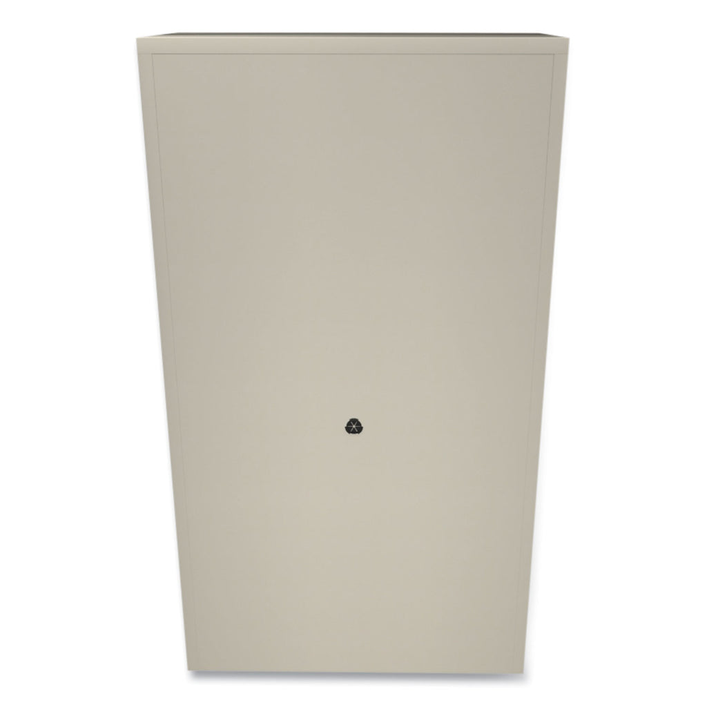 Brigade 700 Series Lateral File, Three-Shelf Enclosed Storage, 2 Legal/Letter-Size File Drawers, Putty, 36" x 18" x 64.25