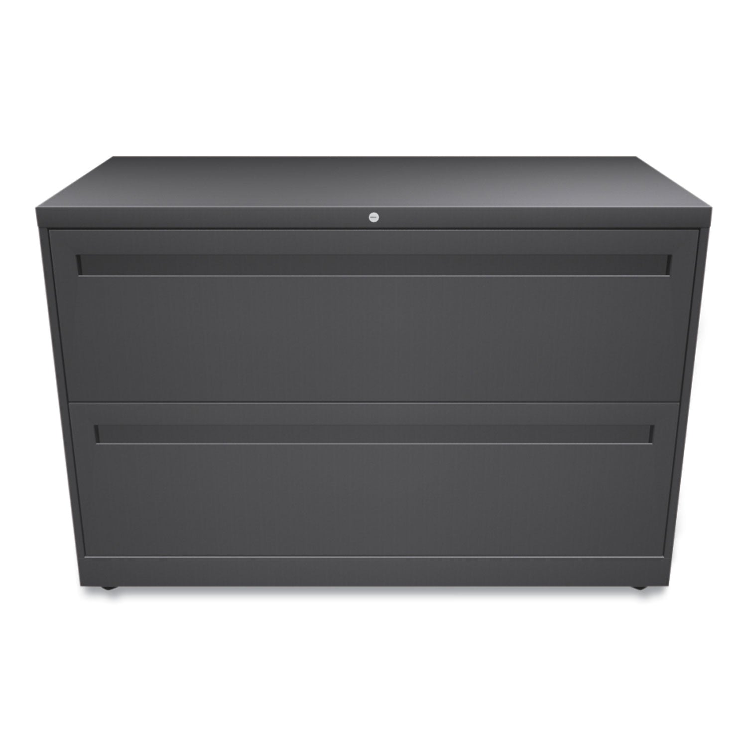 Brigade 700 Series Lateral File, 2 Legal/Letter-Size File Drawers, Charcoal, 42" x 18" x 28