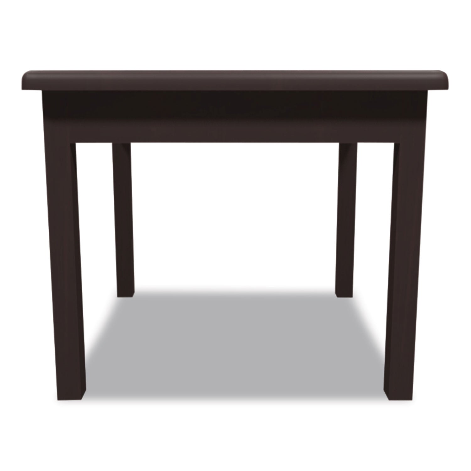 Laminate Occasional Table, Square, 24w x 24d x 20h, Mahogany - 
