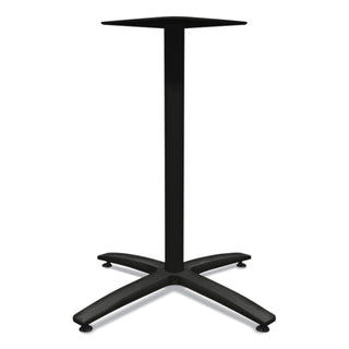 Between Seated-Height X-Base for 30" to 36" Table Tops, 26.18w x 29.57h, Black