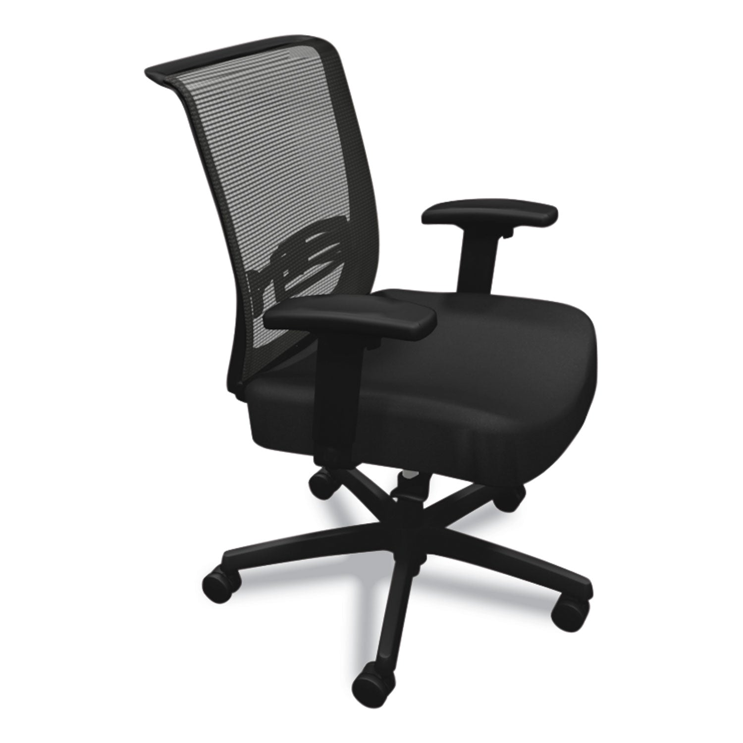 convergence-mid-back-task-chair-swivel-tilt-supports-up-to-275-lb-1575-to-2013-seat-height-black_honcms1aaccf10 - 3