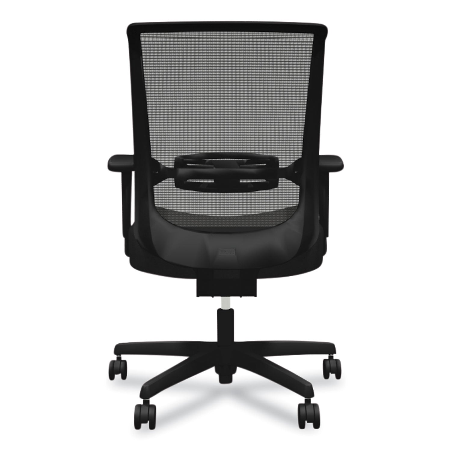 Convergence Mid-Back Task Chair, Swivel-Tilt, Supports Up to 275 lb, 15.75" to 20.13" Seat Height, Black