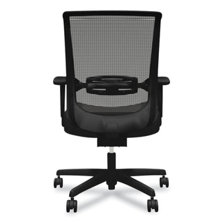Convergence Mid-Back Task Chair, Swivel-Tilt, Supports Up to 275 lb, 15.75" to 20.13" Seat Height, Black