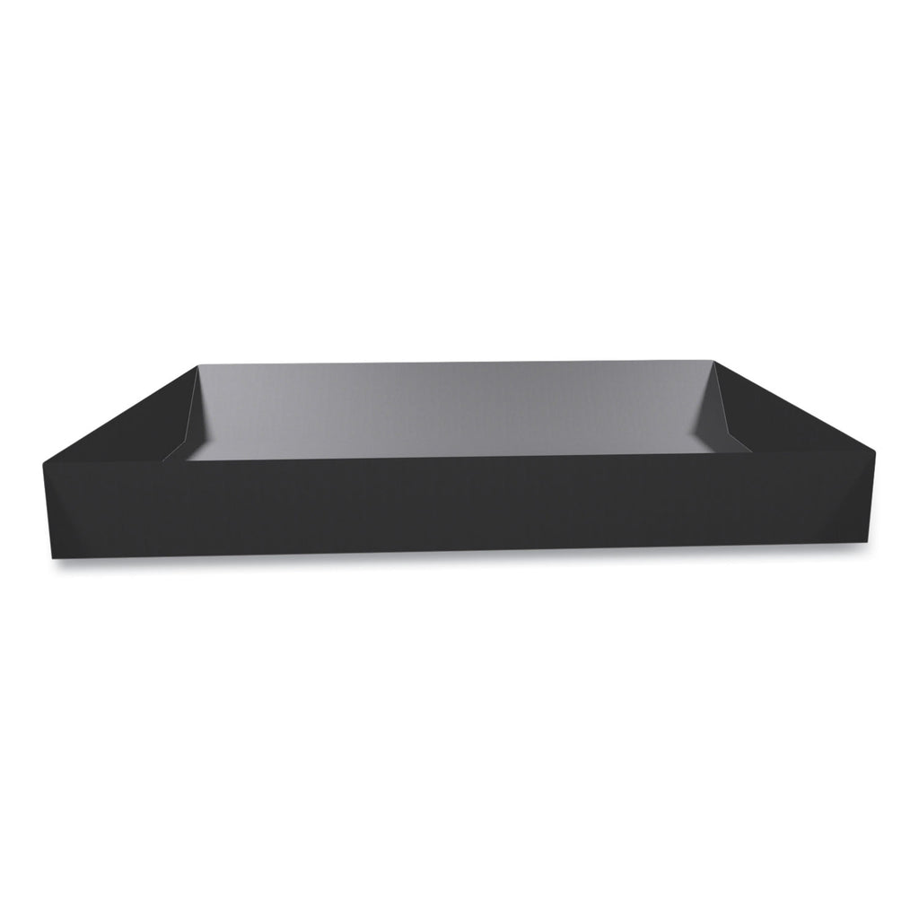 Center Drawer with Core Removable Locks, Metal, 24.75w x 14.75d x 3h, Charcoal