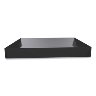 Center Drawer with Core Removable Locks, Metal, 24.75w x 14.75d x 3h, Charcoal