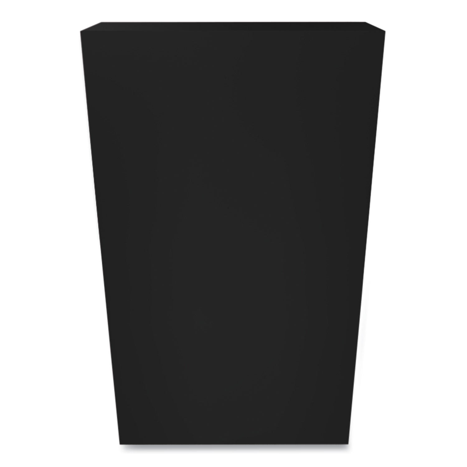Metal Bookcase, Four-Shelf, 34.5w x 12.63d x 59h, Black - 