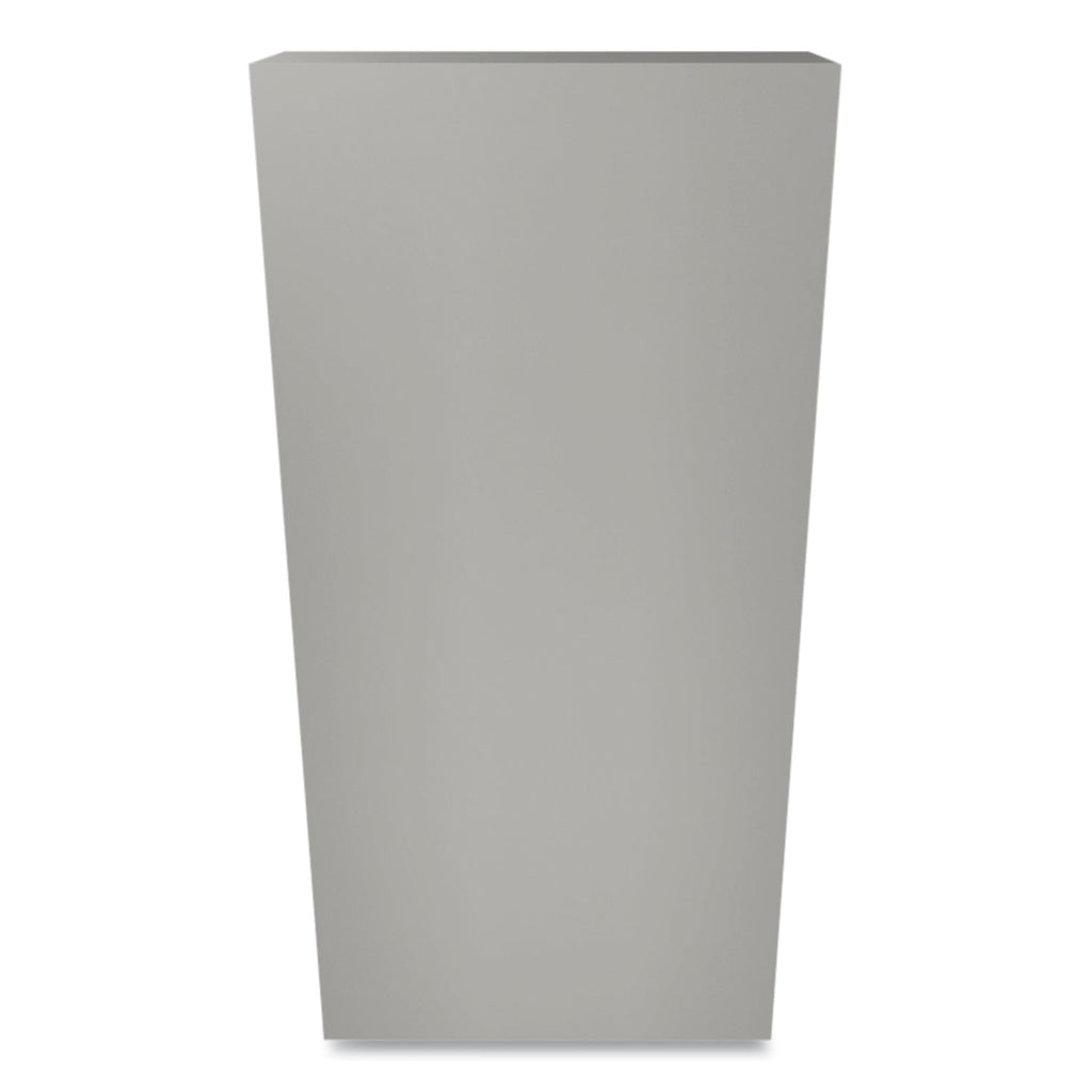 Metal Bookcase, Five-Shelf, 34.5w x 12.63d x 71h, Light Gray - 